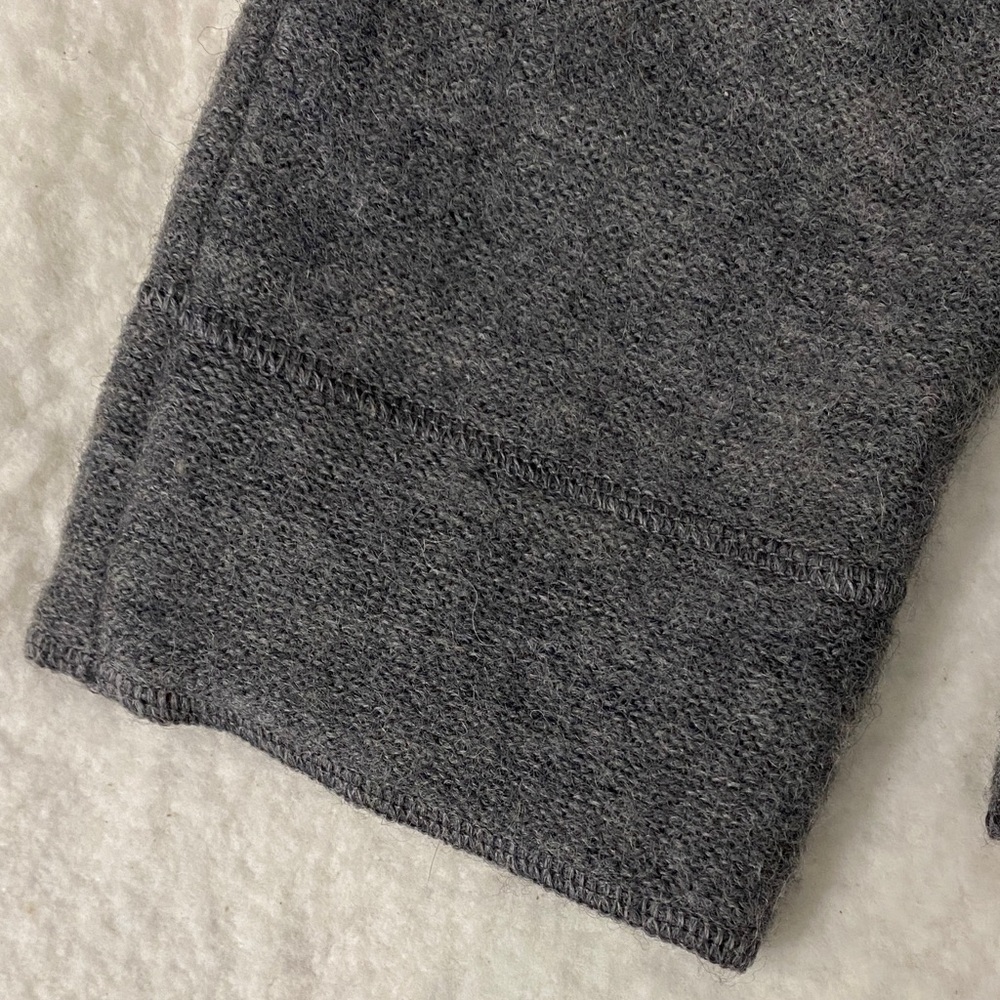 Jane Ashley Wool Blend Charcoal Button-Up Blazer - Picture 10 of 10